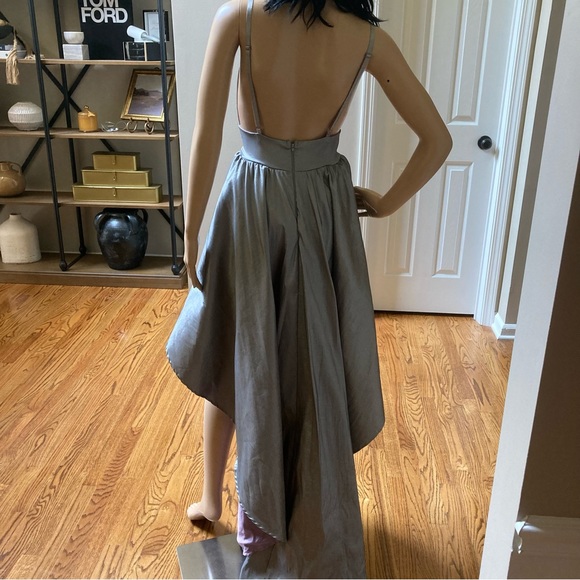 Windsor Two-Tone Waterfall Dress - Picture 3 of 4